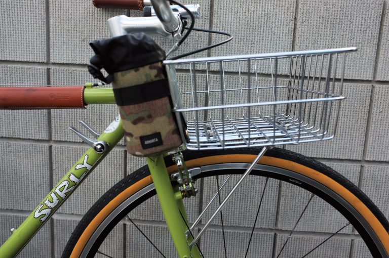 どんな自転車にも カゴ