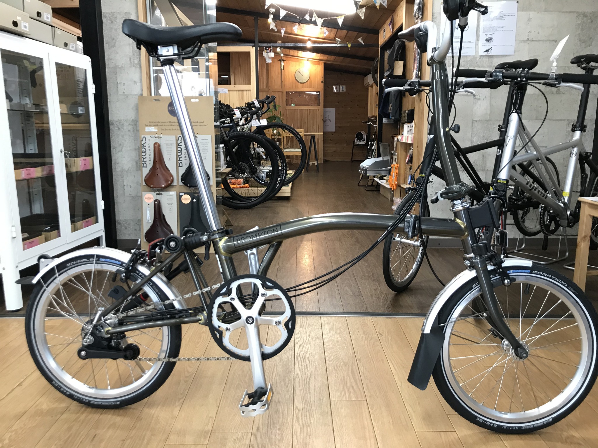 大人カラー”RAW” -BROMPTON M6L納車- – cyclemark サイクルマーク