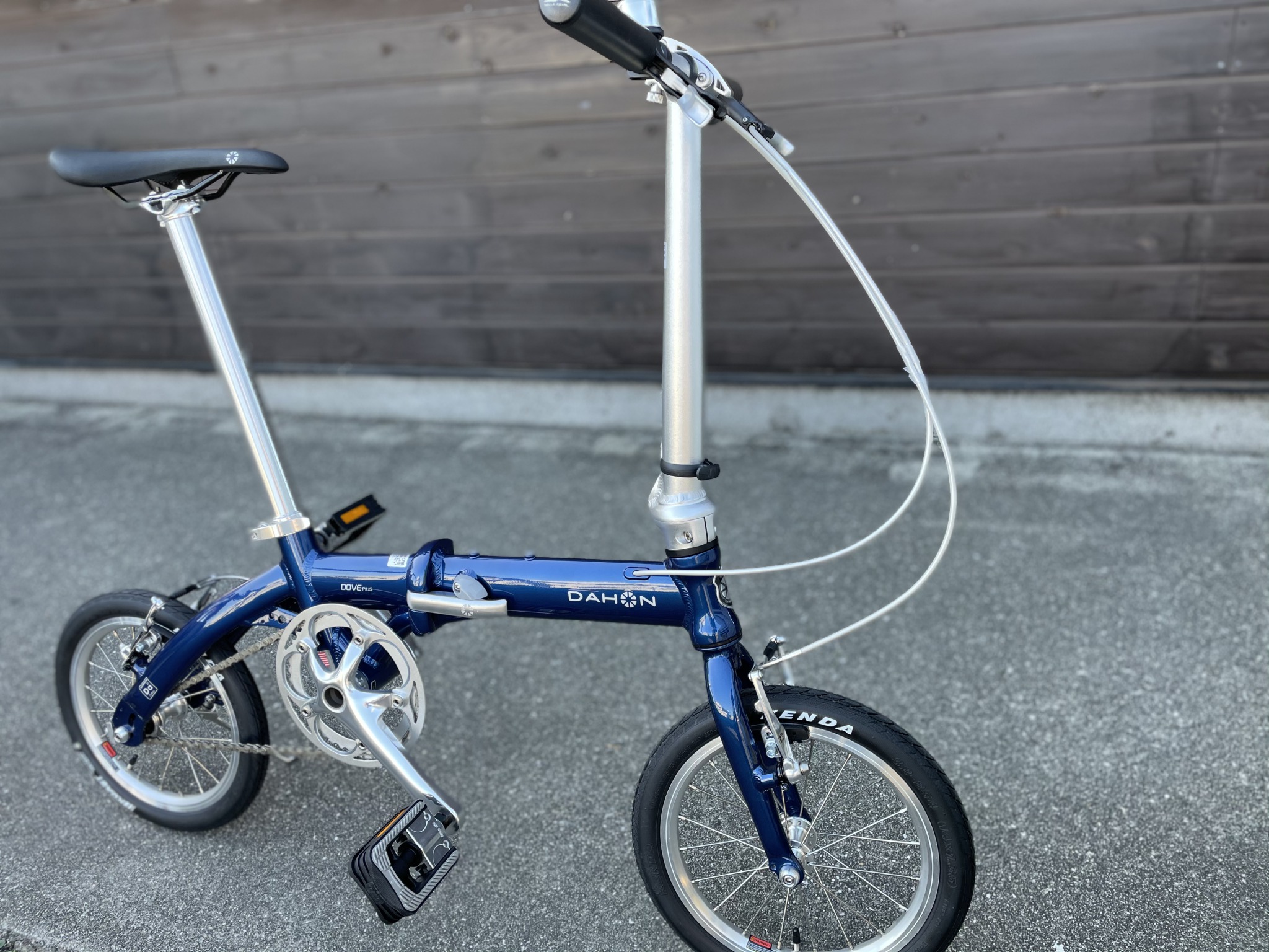 これが輪行スタイル -DAHON Dove Plus納車- – cyclemark サイクルマーク