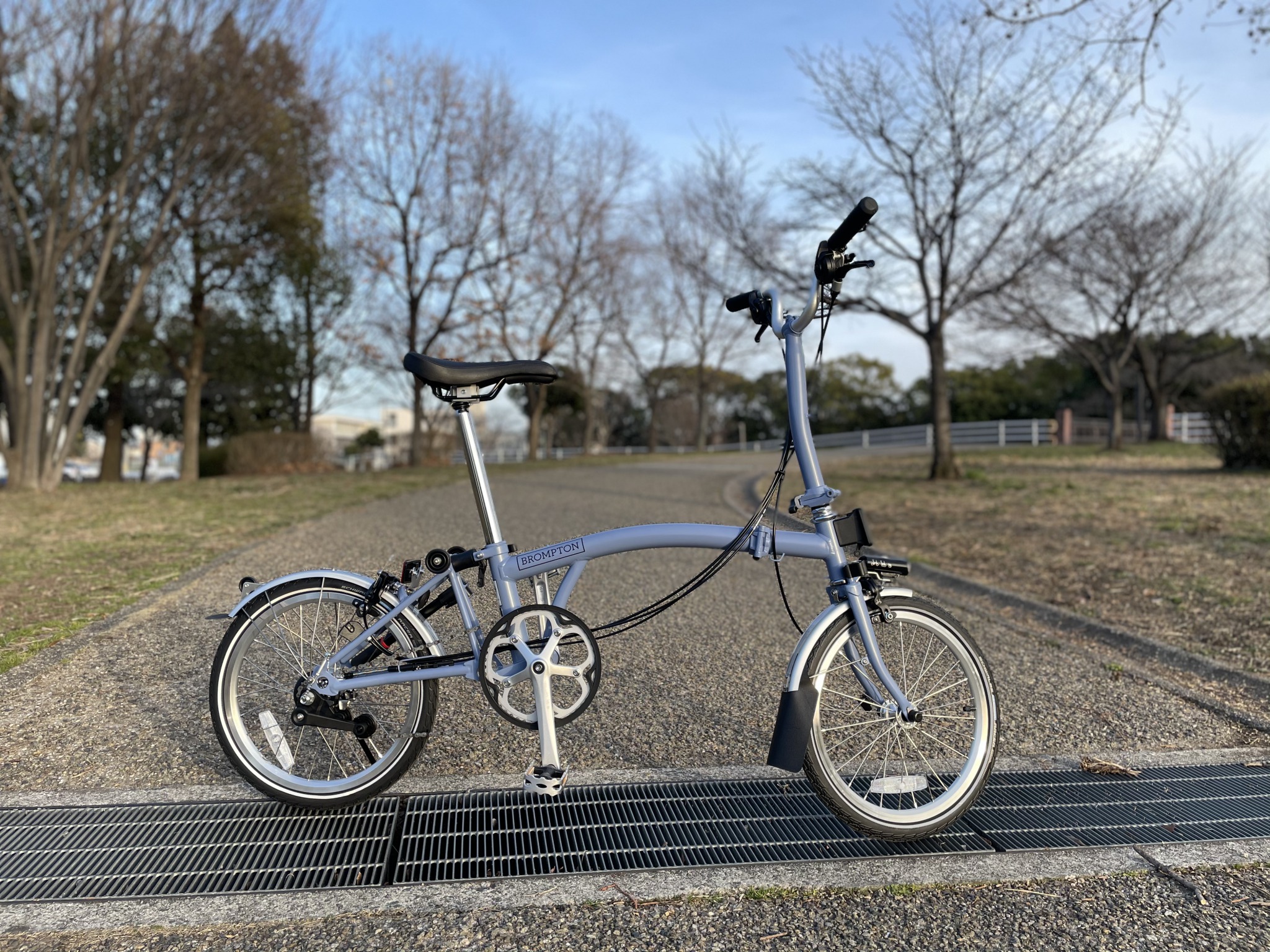 NEWカラー納車 BROMPTON クラウドブルー – cyclemark サイクルマーク