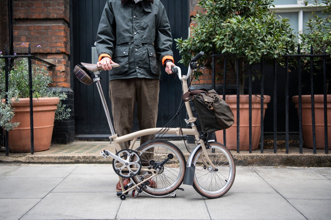 BROMPTON×Barbour のコラボレーション – cyclemark サイクルマーク