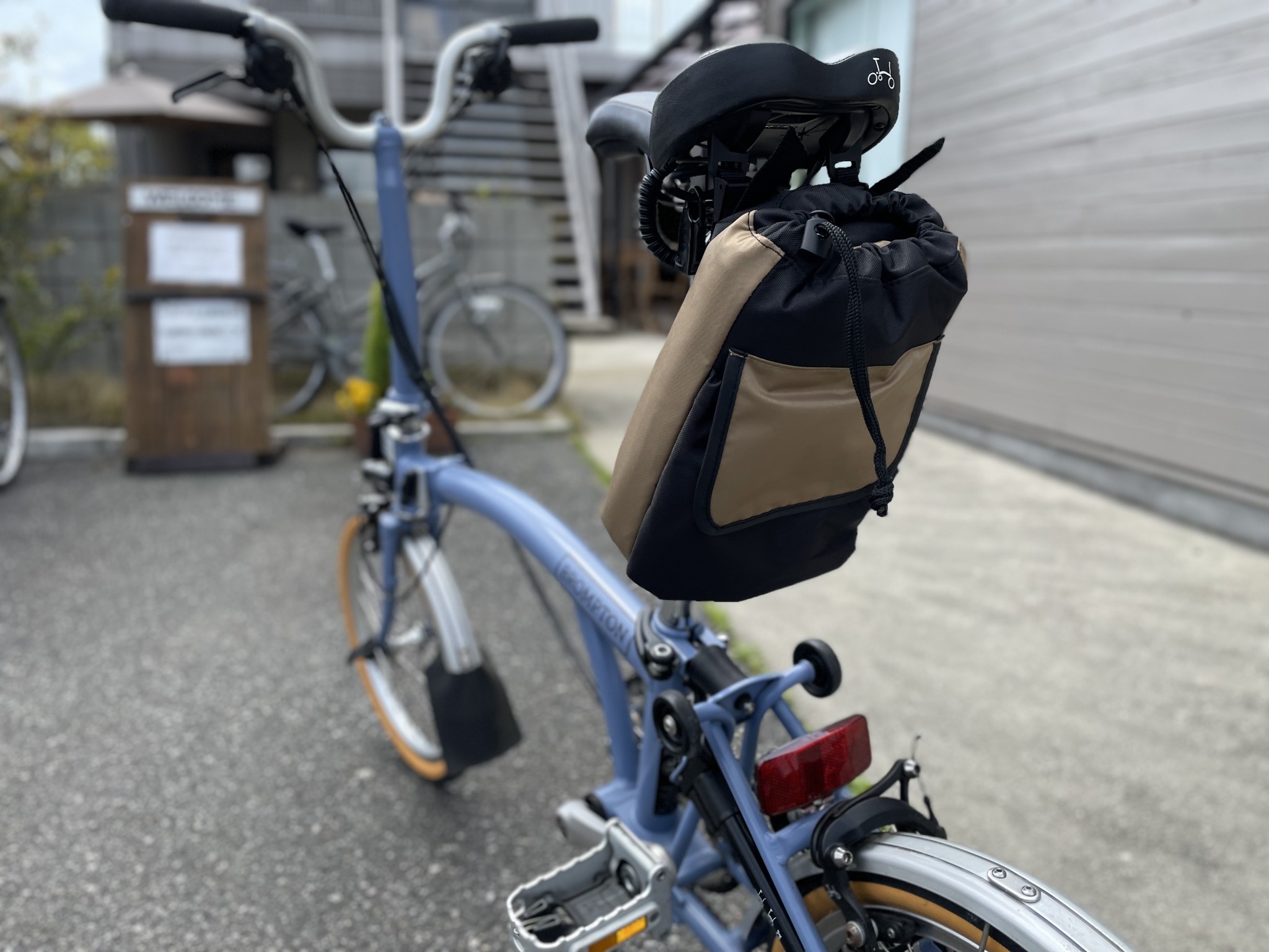 BROMPTON用輪行袋 -かるが～る600D- – cyclemark サイクルマーク